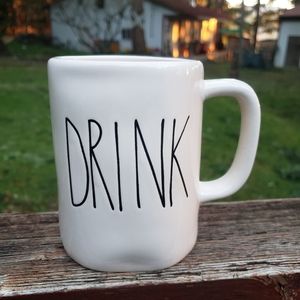 MAGENTA Rae Dunn  'DRINK' Coffee Mug